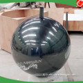 600mm Mirror Stainless Steel Black Spheres for Garden, Park Decoration